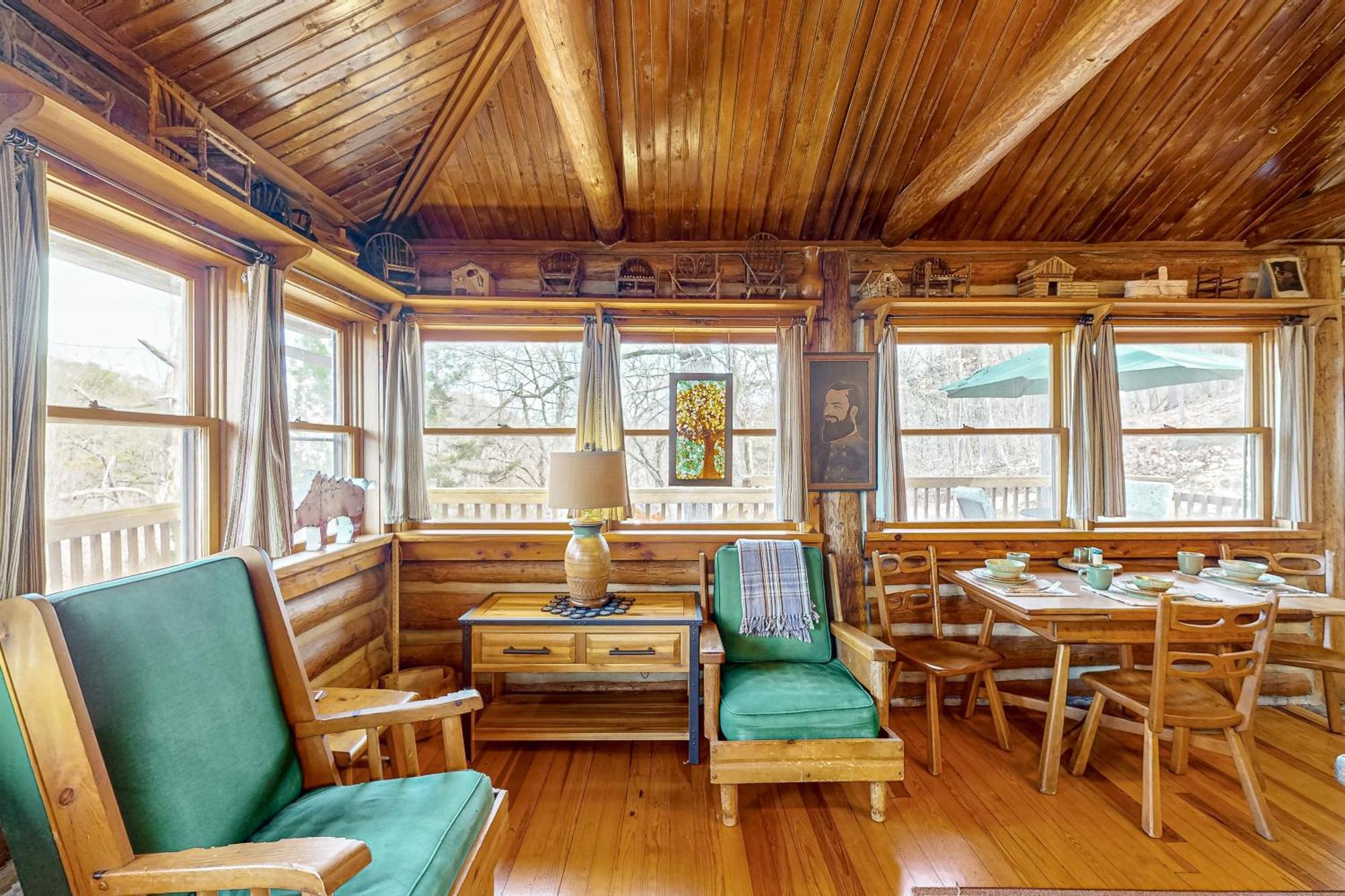 Lake Lucerne - Treehouse Cabin #01 Eureka Springs Kültér fotó
